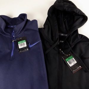 Nike Therma-Fit Hoodie & Track Jacket Bundle NWT
